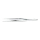 Splinter Forceps McKesson Argent™ 4-1/2 Inch Length OR / Surgical Grade German Stainless Steel NonSterile NonLocking Thumb Handle Straight Pointed Tips