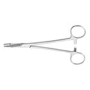 Needle Holder McKesson Argent™ Olsen-Hegar 6-1/2 Inch Length Serrated Jaws Finger Ring Handle