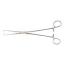 Tenaculum Forceps McKesson Schroeder-Braun 9-3/4 Inch Length Floor / Office Grade Pakistani Stainless Steel NonSterile Locking Finger Ring Handle Straight 1 X 1 Prongs