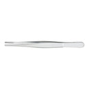 Dressing Forceps McKesson 5-1/2 Inch Length Floor / Office Grade Pakistani Stainless Steel NonSterile NonLocking Thumb Handle Straight Serrated Tips