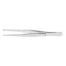Tissue Forceps McKesson 4-1/2 Inch Length Floor / Office Grade Pakistani Stainless Steel NonSterile NonLocking Thumb Handle Straight 1 X 2 Teeth