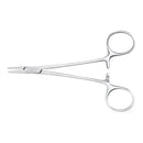 Needle Holder McKesson Webster 5 Inch Length Smooth Jaws Finger Ring Handle
