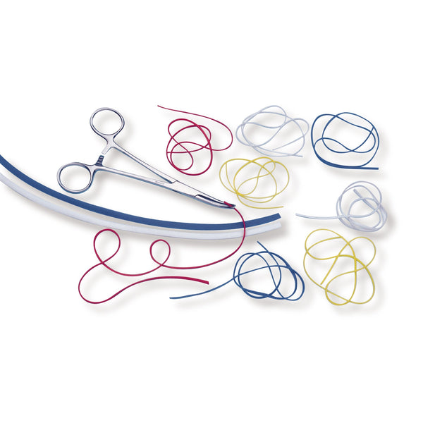 Vessel Loop McKesson Maxi Yellow Silicone Radiopaque Sterile 0.04 X 16 Inch