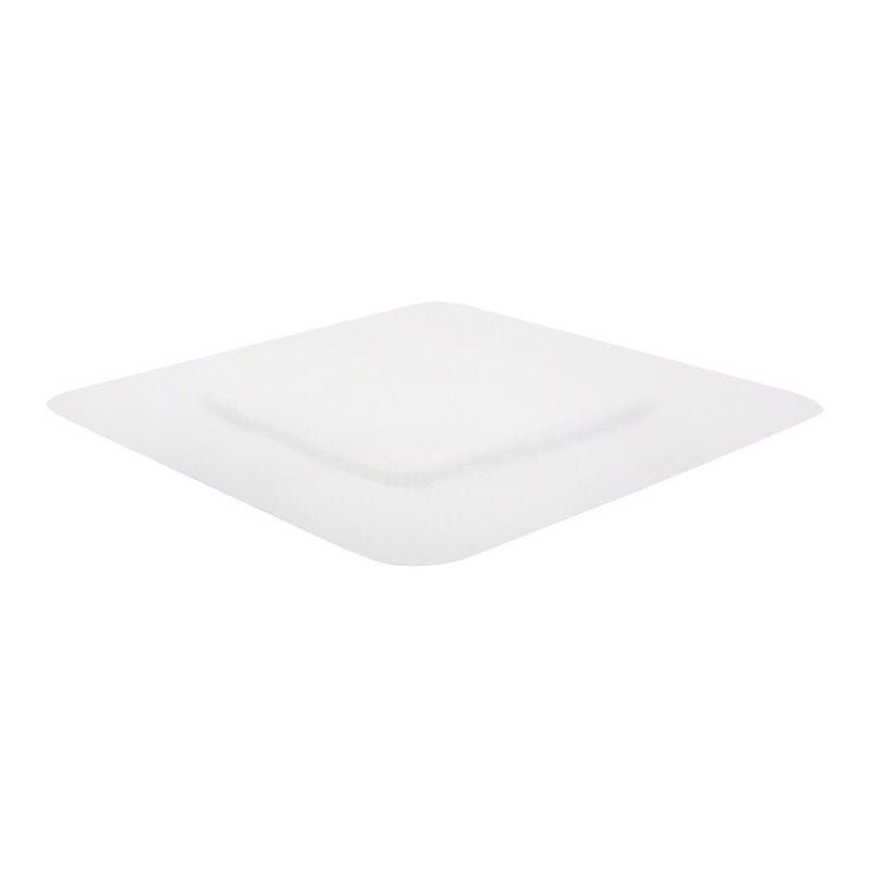 Barrier Island Composite Dressing McKesson 4 X 4 Inch Square Sterile Water Resistant Film Backing