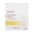 Petrolatum Impregnated Dressing McKesson Rectangle 3 X 9 Inch Sterile