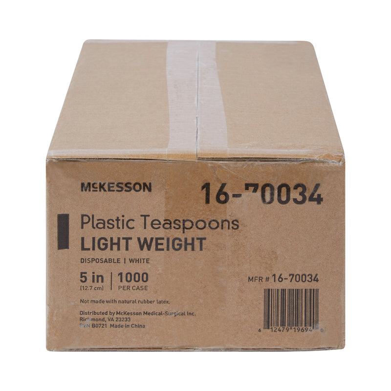 Teaspoon McKesson General Purpose White Polypropylene