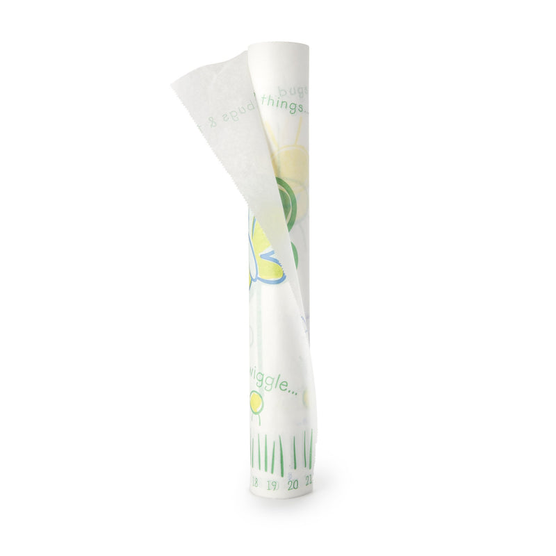 Table Paper McKesson 21 Inch Width 125 Foot Length Print (Bugs and Things) Crepe