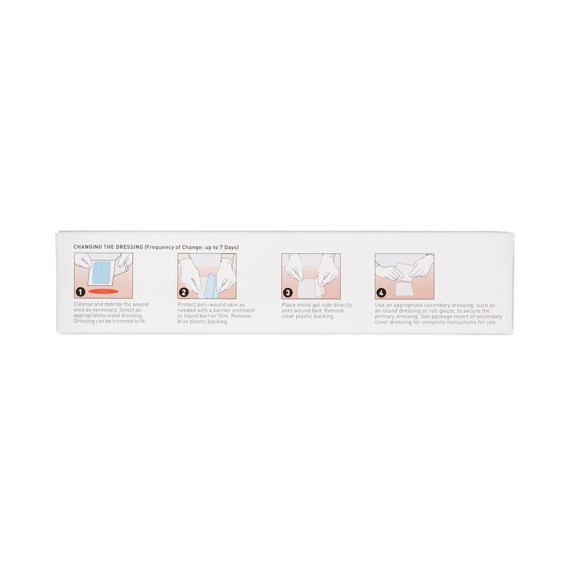 Hydrogel Wound Dressing McKesson Sheet 4 X 4 Inch Sterile