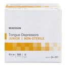 Tongue Depressor McKesson 5-1/2 Inch Length Wood Junior