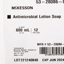 Antimicrobial Soap McKesson Lotion 800 mL Dispenser Refill Bag Herbal Scent
