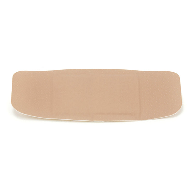 Adhesive Strip McKesson 2 X 4 Inch Plastic Rectangle Tan Sterile