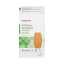 Adhesive Strip McKesson 2 X 4 Inch Fabric Rectangle Tan Sterile