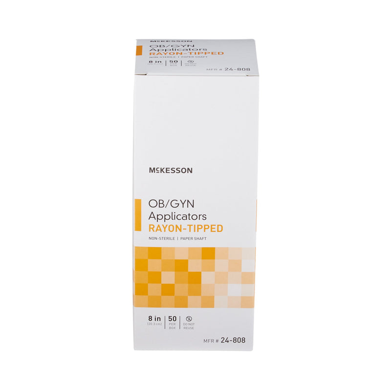 McKesson OB/GYN Swab 8 Inch Length NonSterile