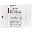 Cohesive Bandage McKesson 1 Inch X 5 Yard Self-Adherent Closure Tan NonSterile Standard Compression