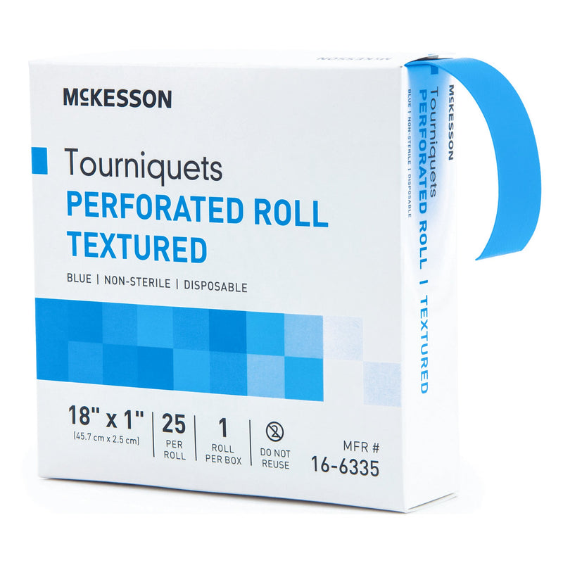 Tourniquet Strap McKesson 18 Inch Length Rolled and Banded