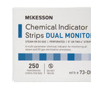McKesson Sterilization Chemical Indicator Strip Steam / EO Gas 8 Inch Length