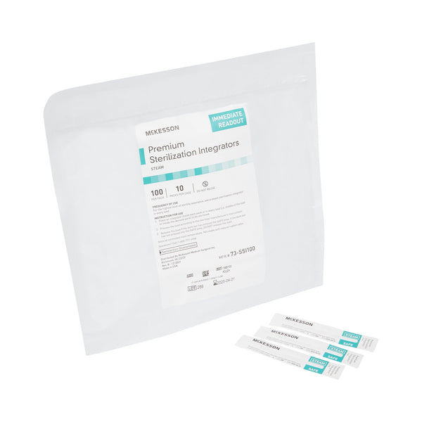 McKesson Sterilization Chemical Integrator Strip Steam 4 Inch Length