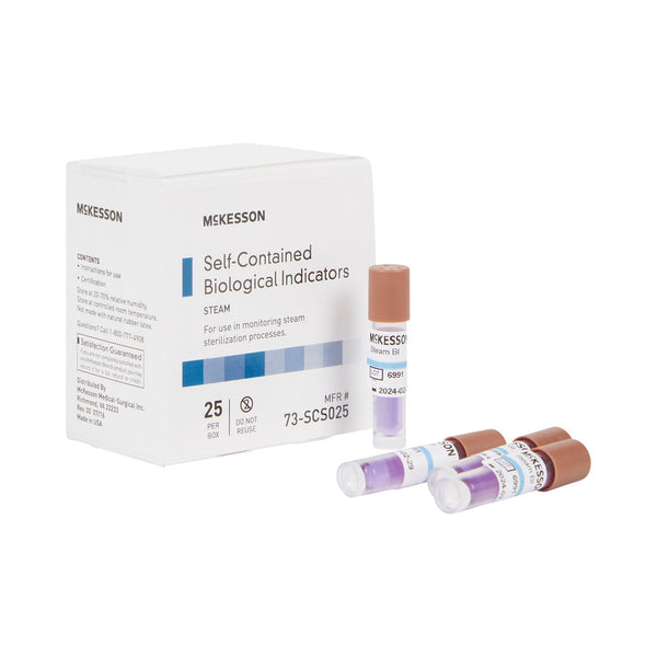 McKesson Sterilization Biological Indicator Vial Steam