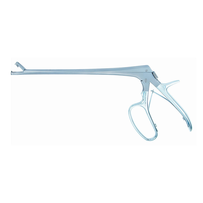 Biopsy Punch Forceps McKesson Argent™ Tischler-Morgan 8-1/4 Inch Length OR / Surgical Grade German Stainless Steel NonSterile Locking Pistol Grip Handle Straight 3 X 6 mm Bite