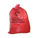 Biohazard Waste Bag McKesson 30 gal. Red Polyethylene 30 X 36 Inch