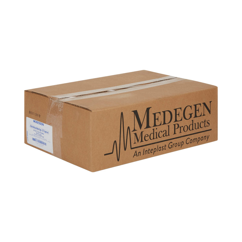 Biohazard Waste Bag McKesson 30 gal. Red Polyethylene 30 X 36 Inch
