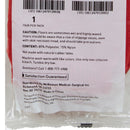 Slipper Socks McKesson Terries™ Unisex Adult X-Large Single Tread Single Patient Use Red