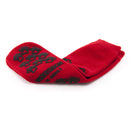 Slipper Socks McKesson Terries™ Unisex Adult X-Large Double Tread Single Patient Use Red