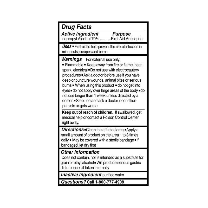 Antiseptic Isopropyl Alcohol McKesson Brand Topical Liquid 32 oz. Bottle