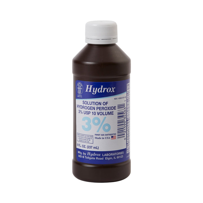 Antiseptic Hydrogen Peroxide McKesson Brand Topical Liquid 8 oz. Bottle