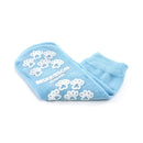 Slipper Socks McKesson Terries™ Unisex Child Double Tread Single Patient Use Light Blue