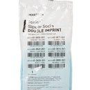 Slipper Socks McKesson Terries™ Unisex Child Double Tread Single Patient Use Light Blue