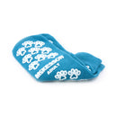Slipper Socks McKesson Terries™ Unisex Adult One Size Fits Most Double Tread Single Patient Use Teal