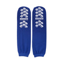 Slipper Socks McKesson Terries™ Unisex Adult Bariatric / X-Wide Double Tread Single Patient Use Royal Blue