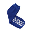 Slipper Socks McKesson Terries™ Unisex Adult Bariatric / X-Wide Double Tread Single Patient Use Royal Blue