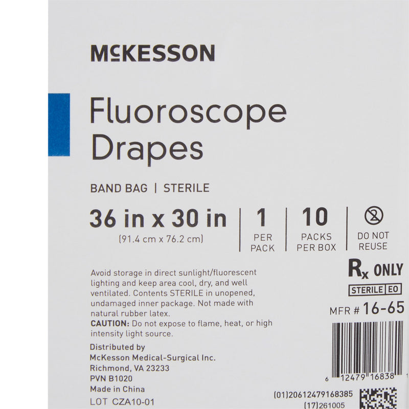 Equipment Cover McKesson 30 X 36 Inch For Fluoroscopes, X-Ray Units, C-Arms and Cardiac Catheter Lab Equipment