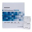 Medication Envelope McKesson White 2-1/4 X 3-1/2 Inch