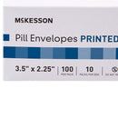 Medication Envelope McKesson White 2-1/4 X 3-1/2 Inch