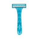 Personal Razor with Lubricating Strip McKesson Single Edge Triple Blade NonSterile Disposable