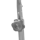 Mayo Instrument Stand McKesson Hand Operated Single Post U-Shaped Base Small Tray