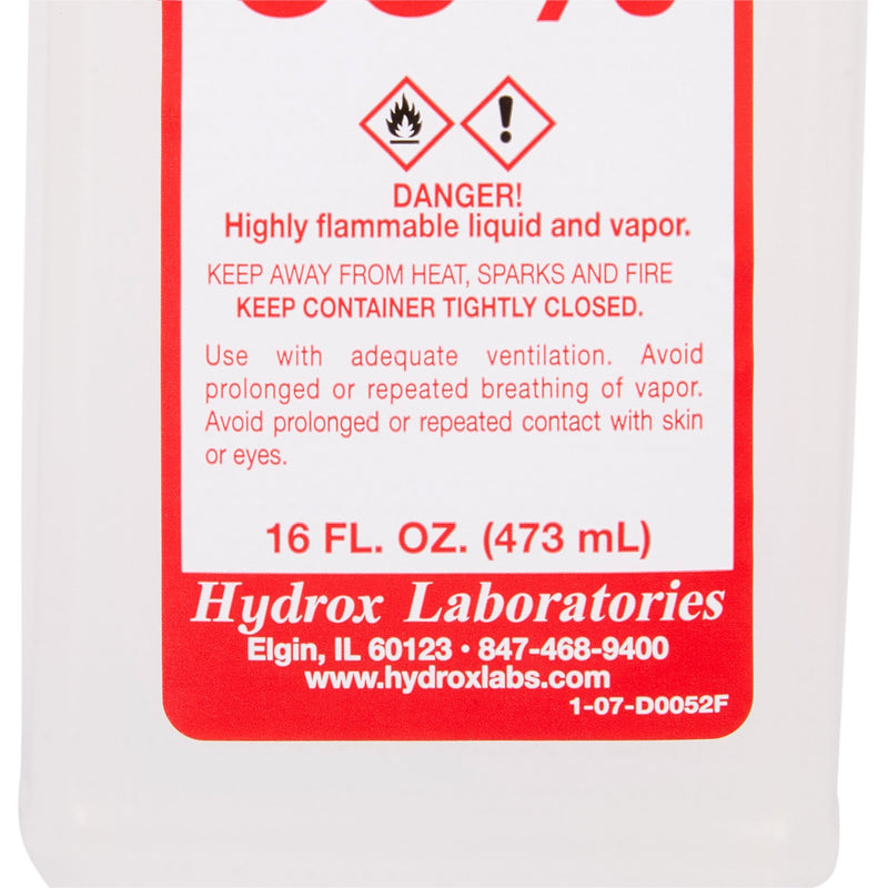 Antiseptic Isopropyl Alcohol McKesson Brand Topical Liquid 16 oz. Bottle