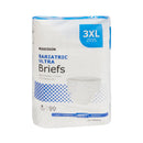 Unisex Adult Incontinence Brief McKesson Ultra Bariatric 3X-Large Disposable Heavy Absorbency
