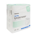 Unisex Adult Absorbent Underwear McKesson Ultra Pull On with Tear Away Seams 2X-Large Disposable Heavy Absorbency