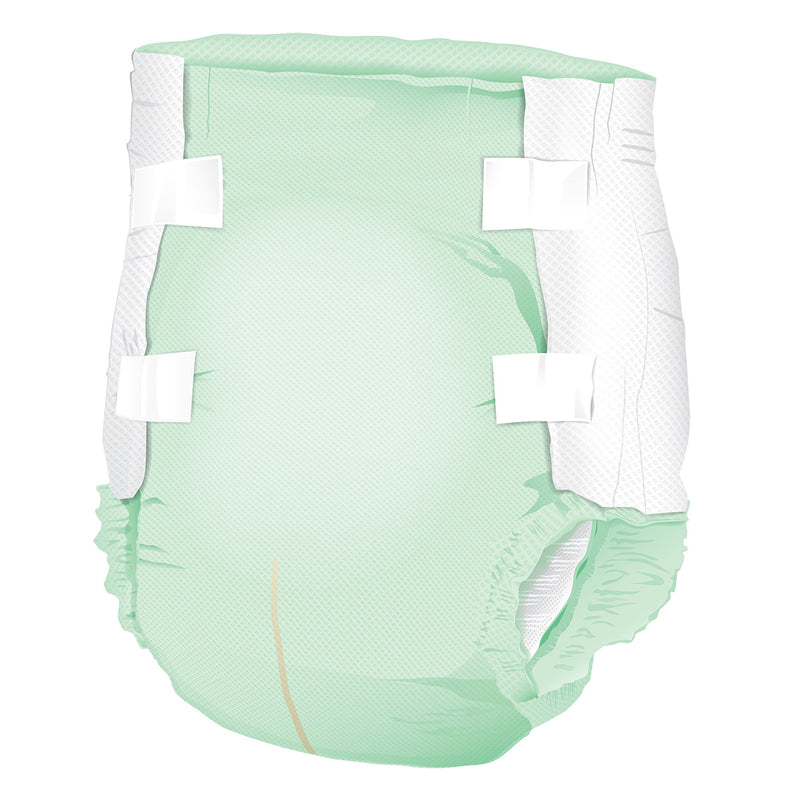 Unisex Adult Incontinence Brief McKesson Ultra 2X-Large Disposable Heavy Absorbency