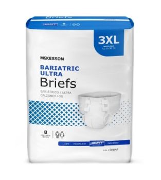 Briefs Ultra Plus Bariatric, Bag