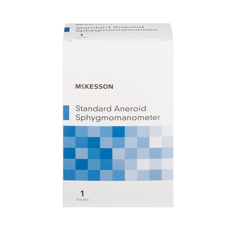 Aneroid Sphygmomanometer Unit McKesson Brand Large Adult Cuff Nylon Cuff 34 - 50 cm Pocket Aneroid