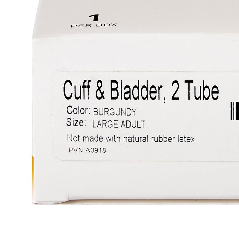 Reusable Blood Pressure Cuff McKesson LUMEON™ 34 to 50 cm Arm Nylon Cuff Large Adult Cuff