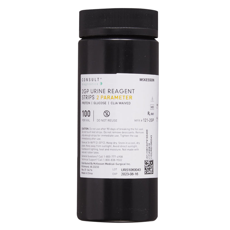 Urinalysis Reagent McKesson Consult™ Glucose, Protein For McKesson CONSULT 120 Ultra Urine Analyzer (MFR