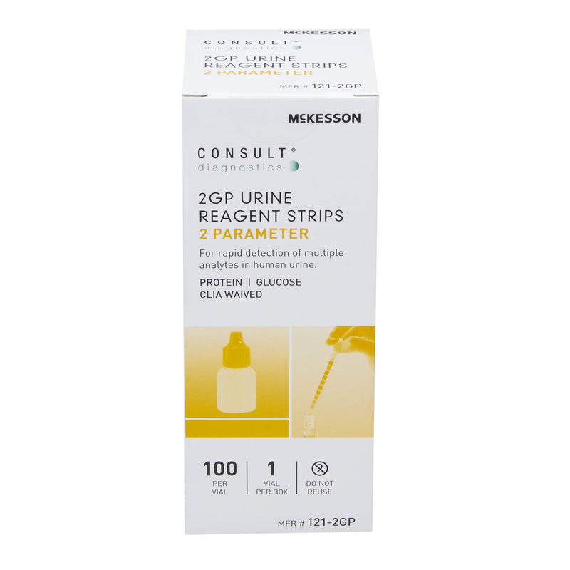 Urinalysis Reagent McKesson Consult™ Glucose, Protein For McKesson CONSULT 120 Ultra Urine Analyzer (MFR