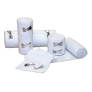 Elastic Bandage Economy 6 Inch X 5 Yard Clip Detached Closure Tan NonSterile Standard Compression