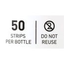 OPA Concentration Indicator McKesson OPA/28 Pad 50 Test Strips Bottle Single Use